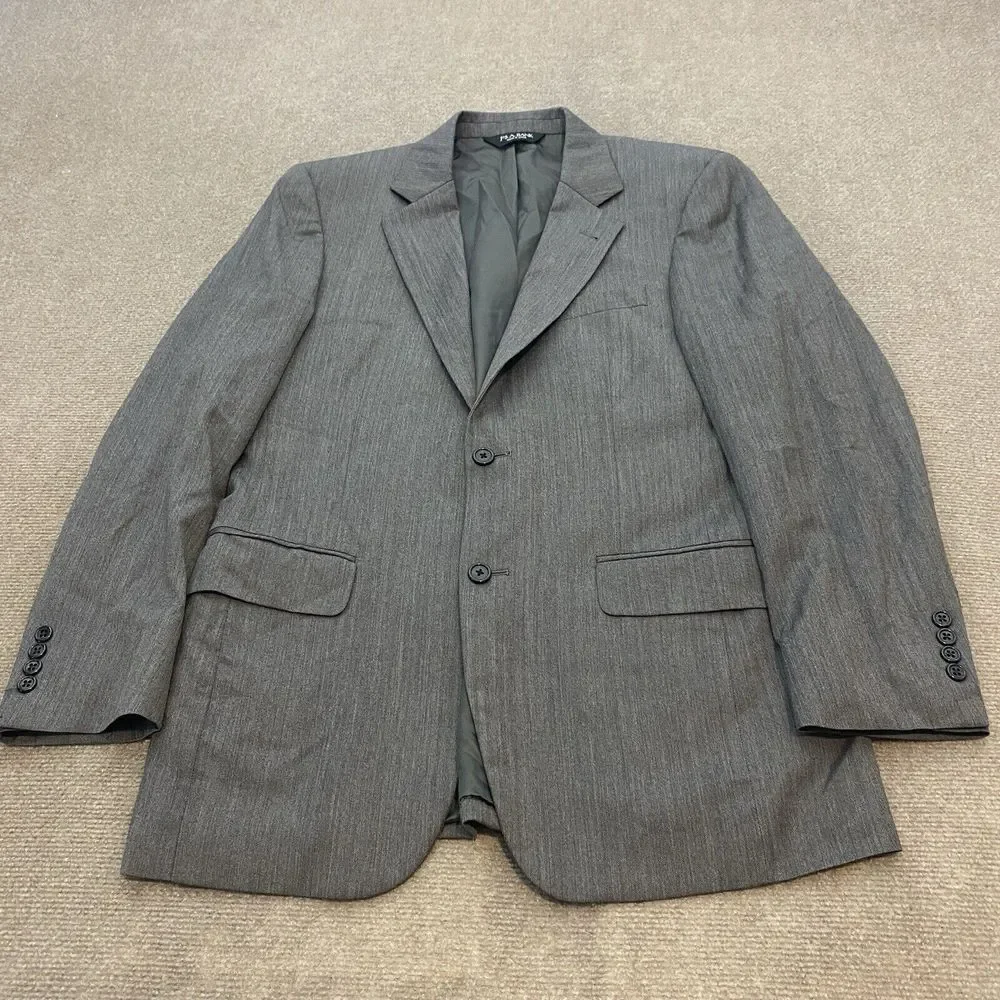 Jos A Bank Sport Coat Mens Size 38R Wool Gray Two Button‎ Signature Collection